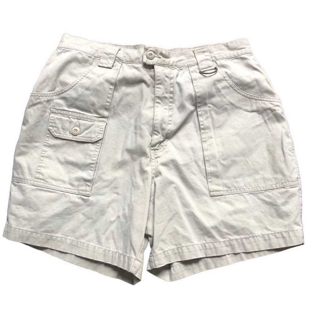 A&N Mens Cotton Canvas Hiking Fishing Short, Size 33
